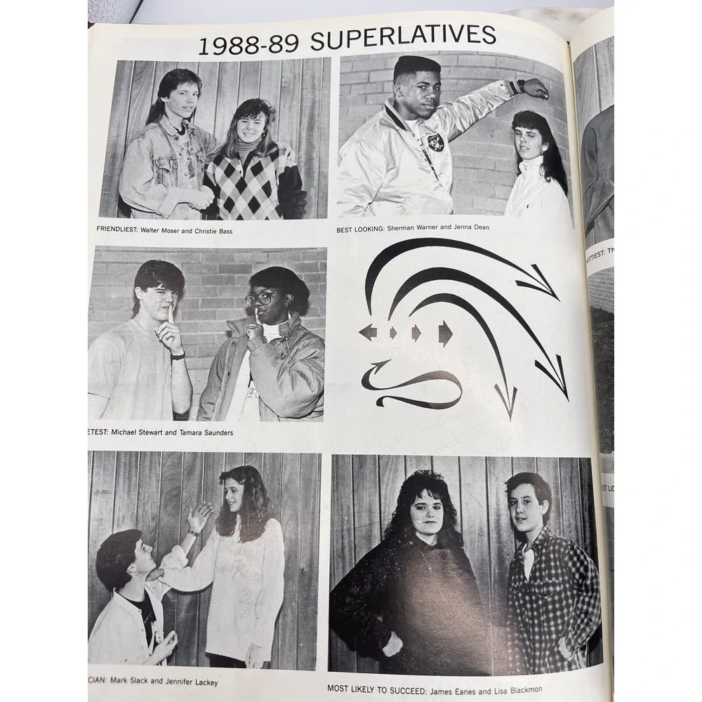 1989 John M Langston Junior High School Legend Year Book Vol 32